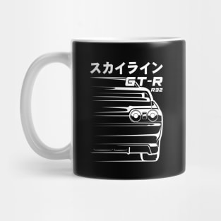 Skyline R32 GT-R Silhouette Mug